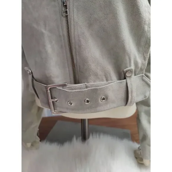 Anthropologie Capulet 100% Leather Suede Jacket NWT MSRP $358